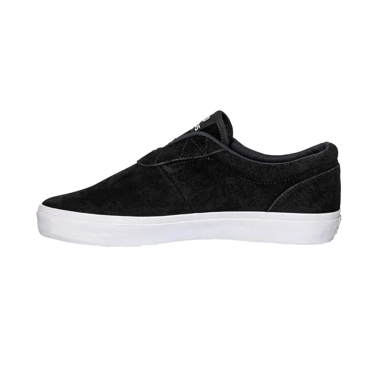 Honey Slip (Black Suede / White)