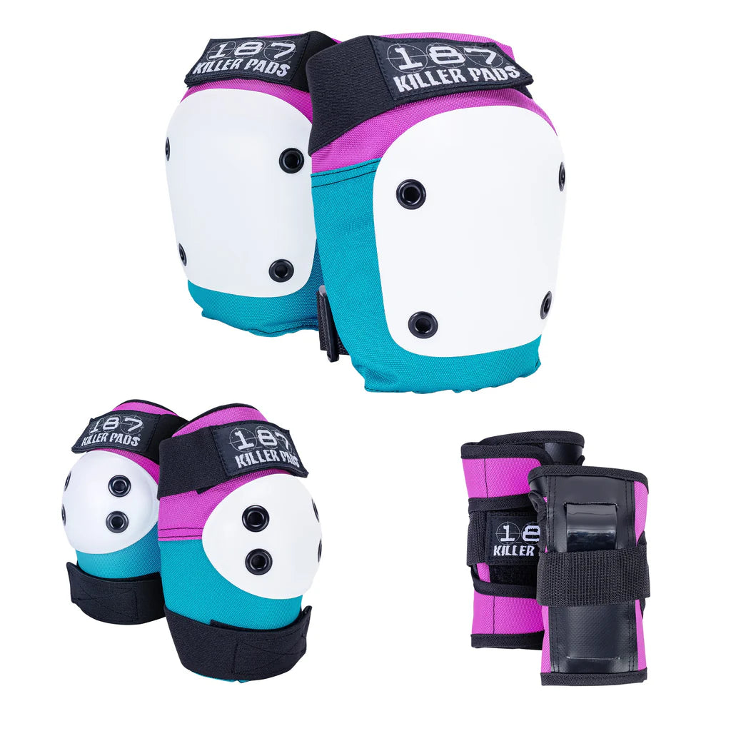 Six Pack Pad Set (Magenta / Teal)