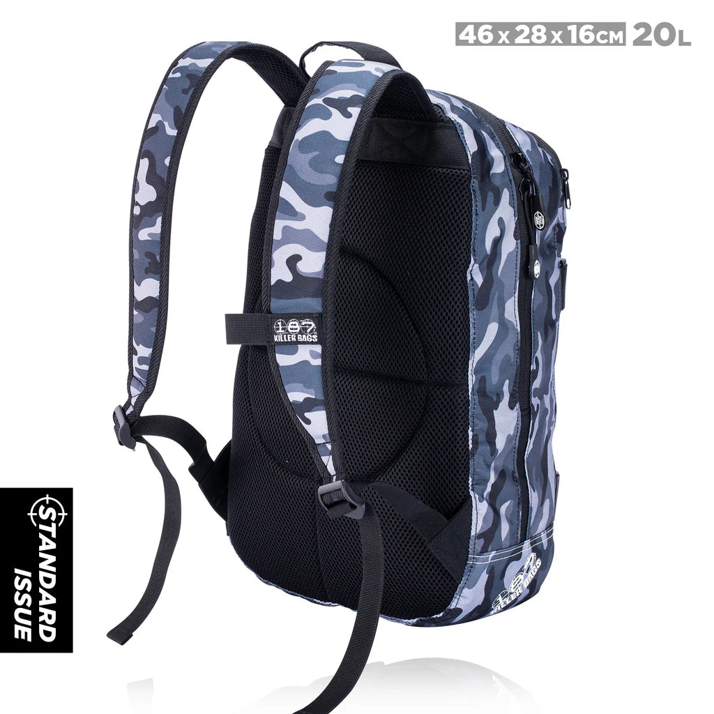 Standard Issue Backpack - Charcoal Camo