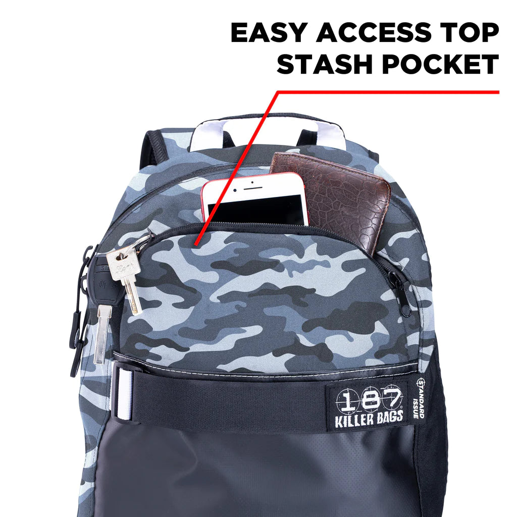 Standard Issue Backpack - Charcoal Camo