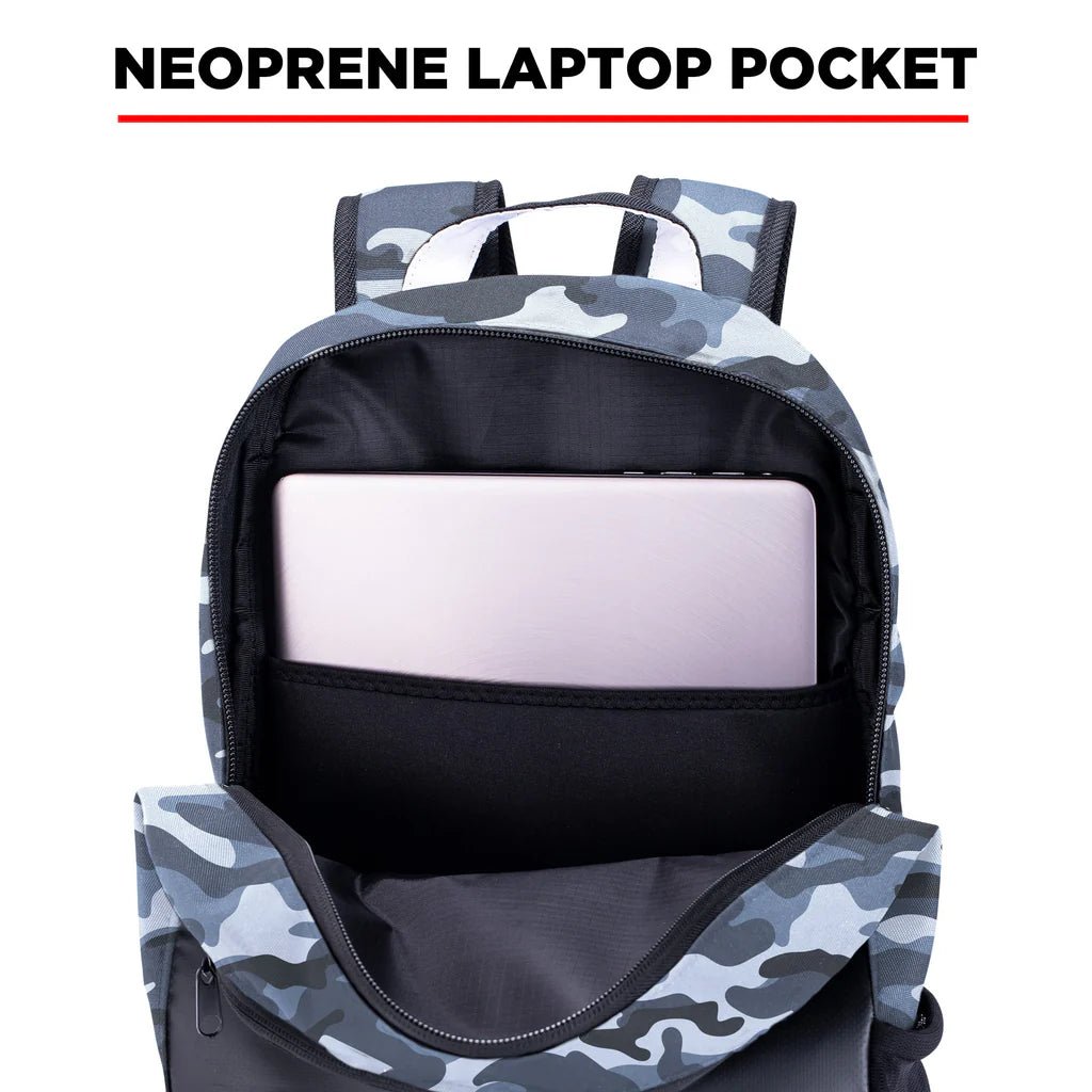 Standard Issue Backpack - Charcoal Camo