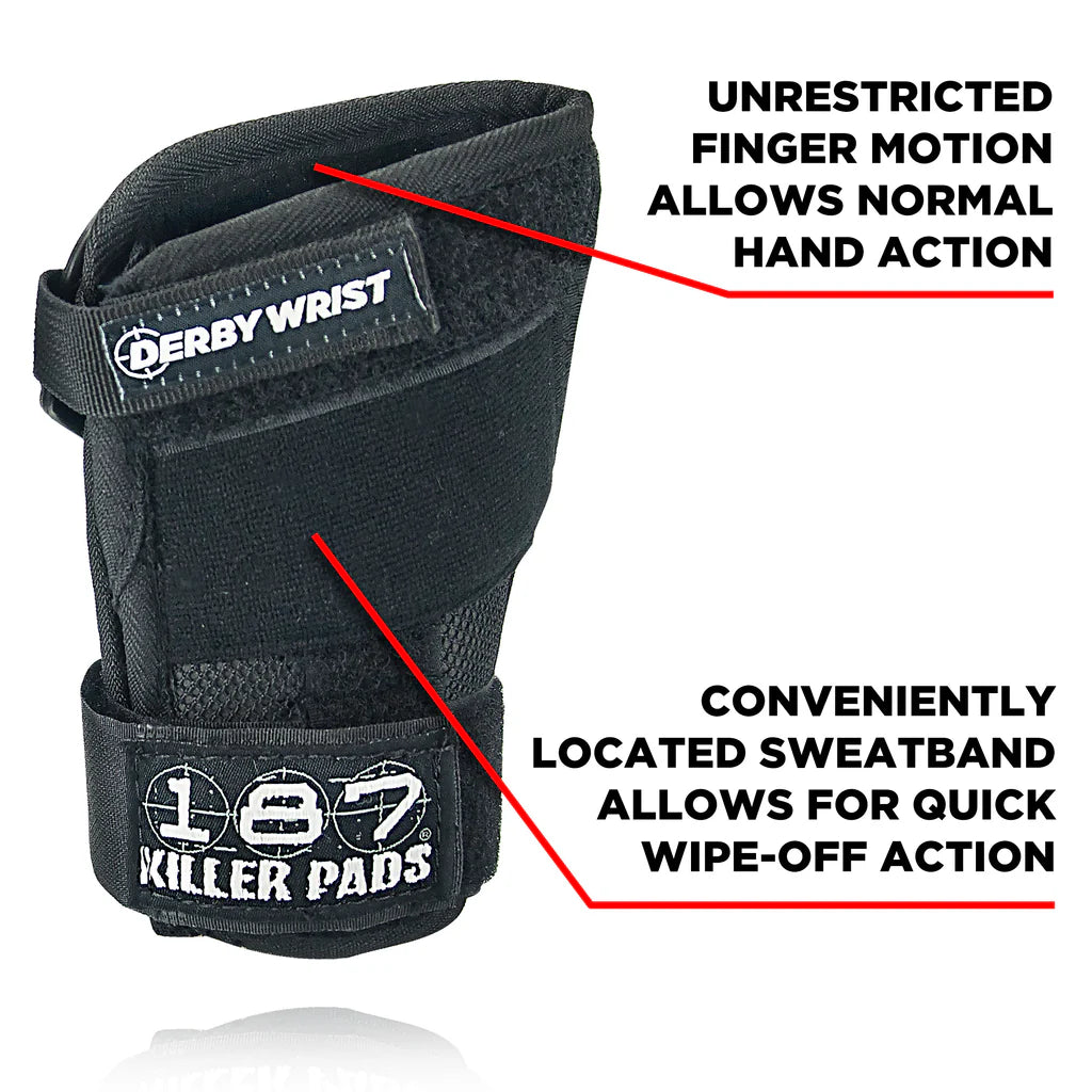 Derby Wrist Guard (Black)