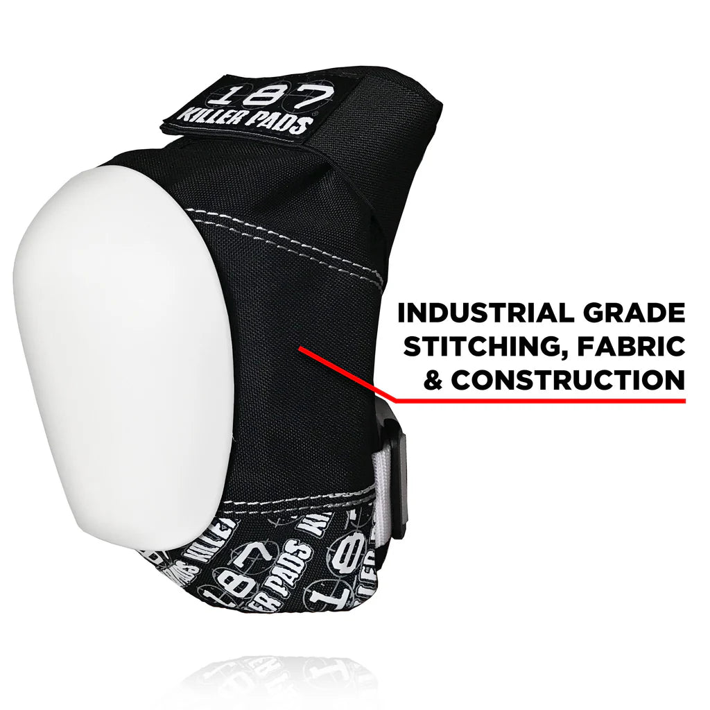 Pro Knee Pad - Black/White