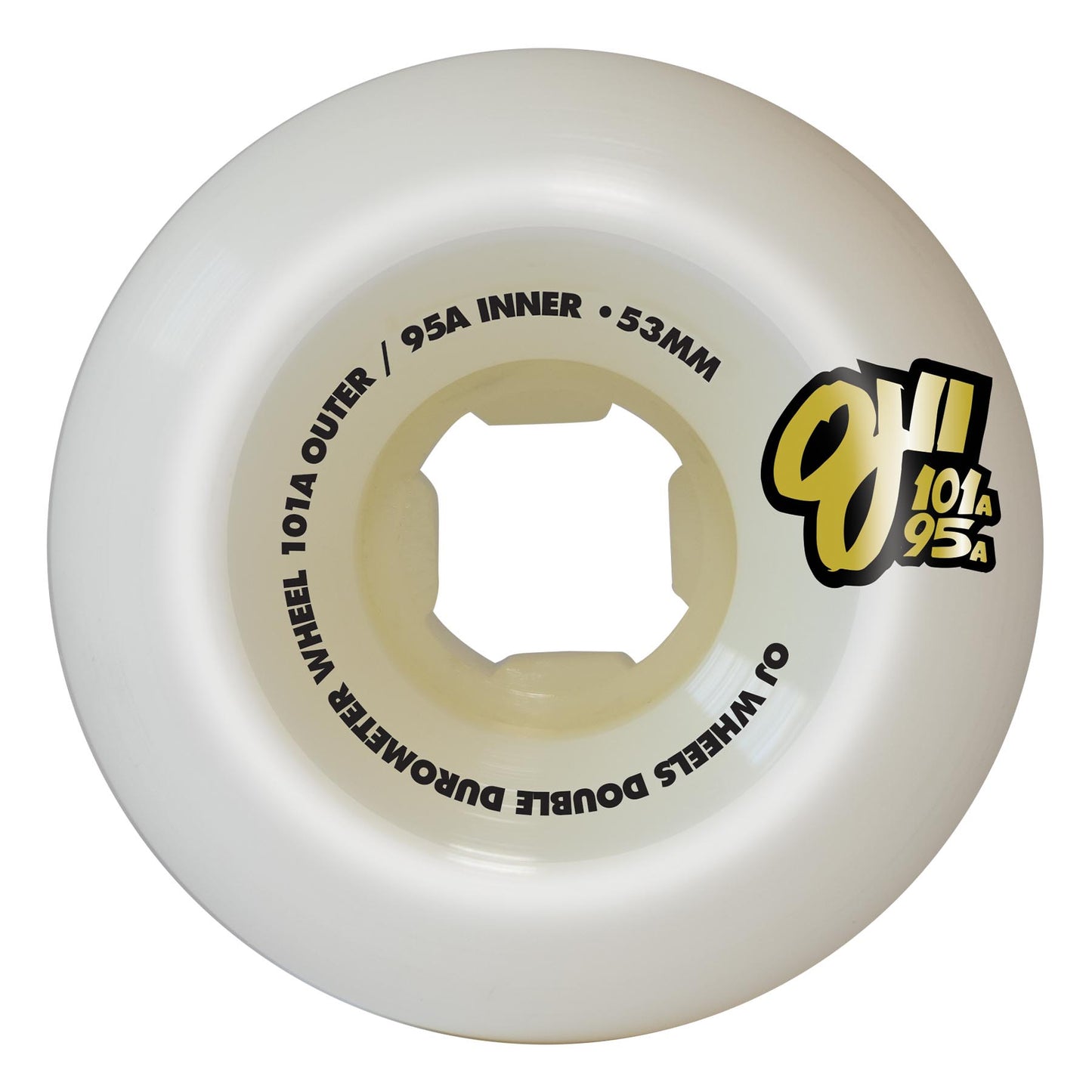 OJ Wheels Team Double Duro Mini Combo 101a/95a Skateboard Wheel