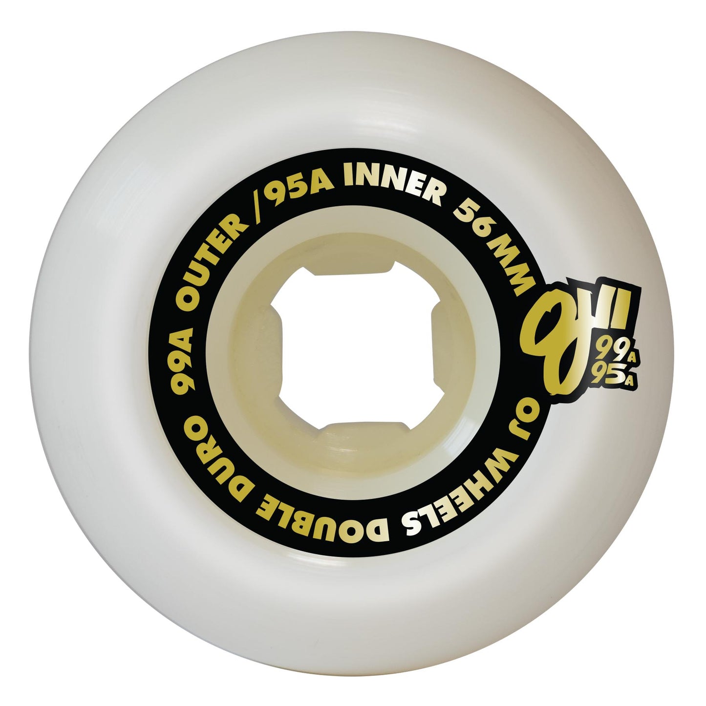 OJ Wheels Double Duro Chubbies 99a/95a Skateboard Wheels