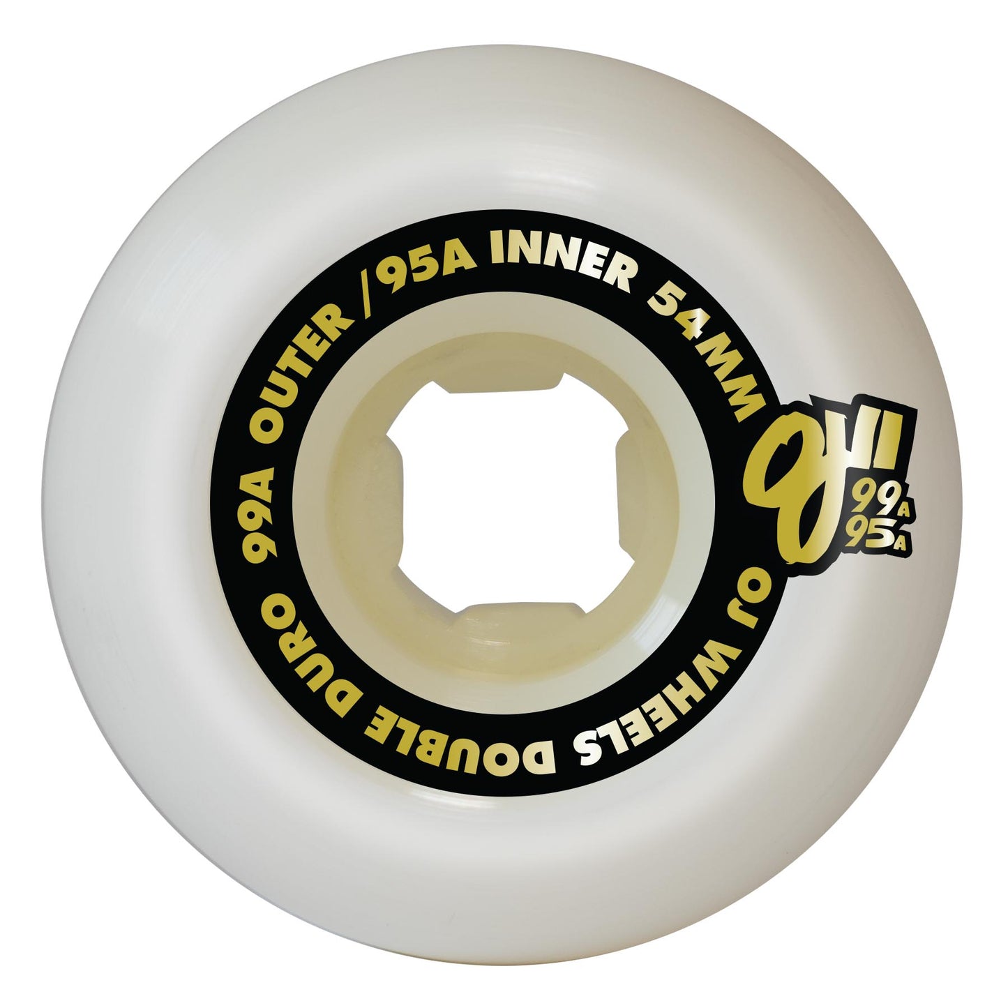 OJ Wheels Double Duro Chubbies 99a/95a Skateboard Wheels