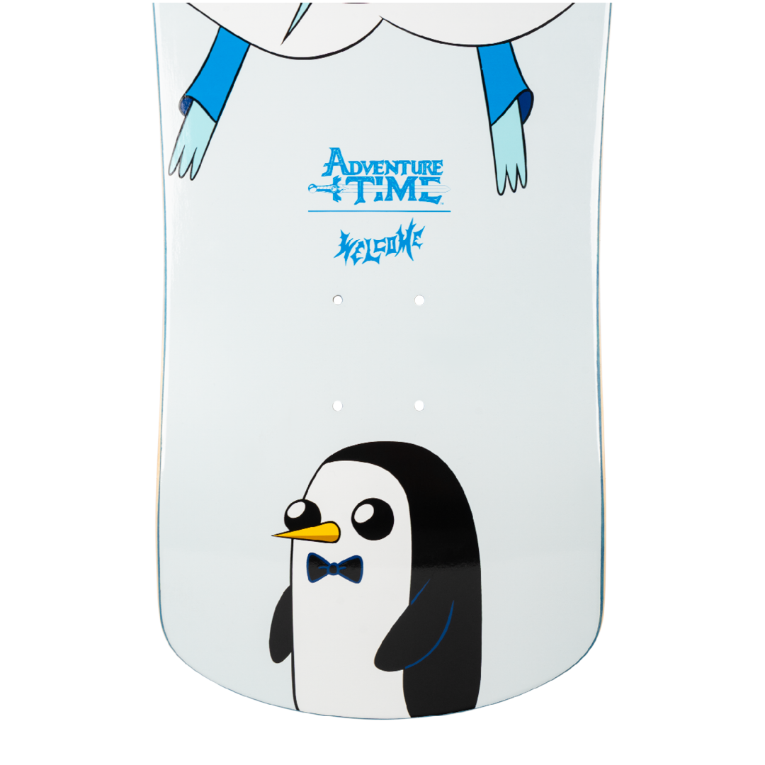 Ice King on Crossbone Shape 10.00" Skateboard Deck
