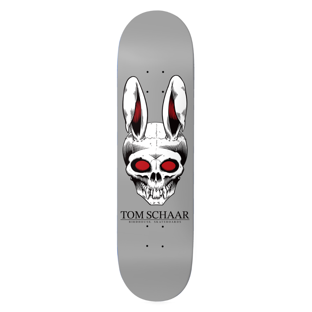 Birdhouse Tom Schaar Rabbit Skull 8.38" Skateboard Deck