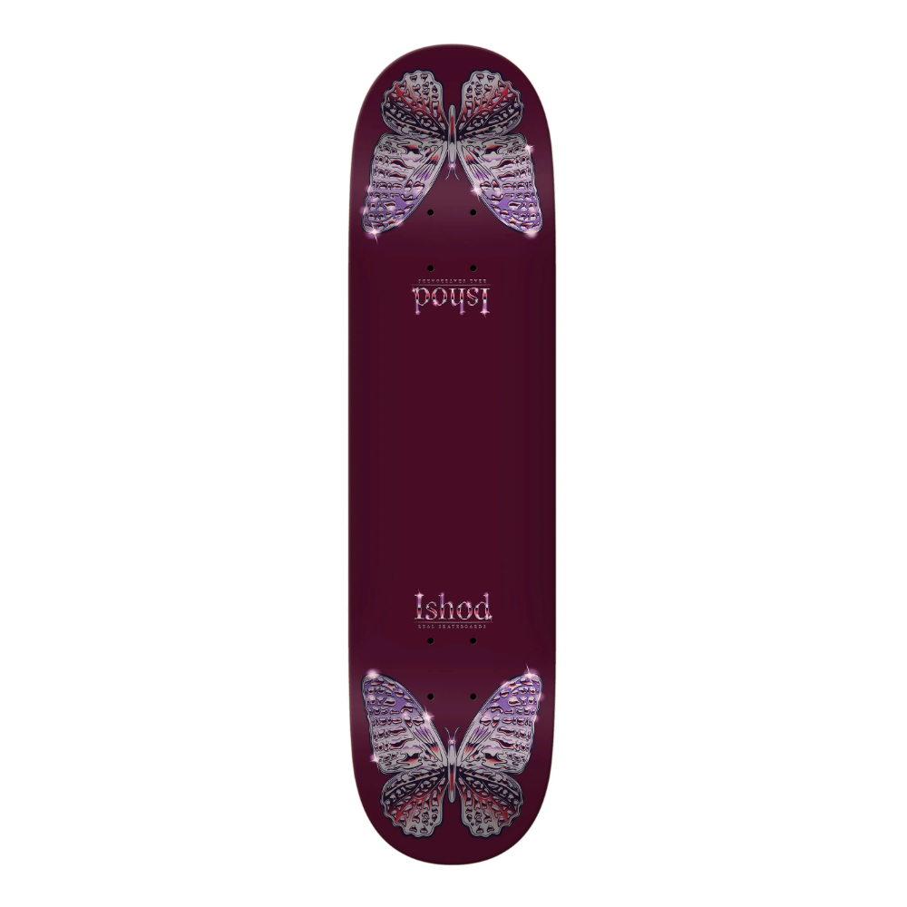 Real Ishod Mariposa Chrome Redux Twin Tail Skateboard Deck