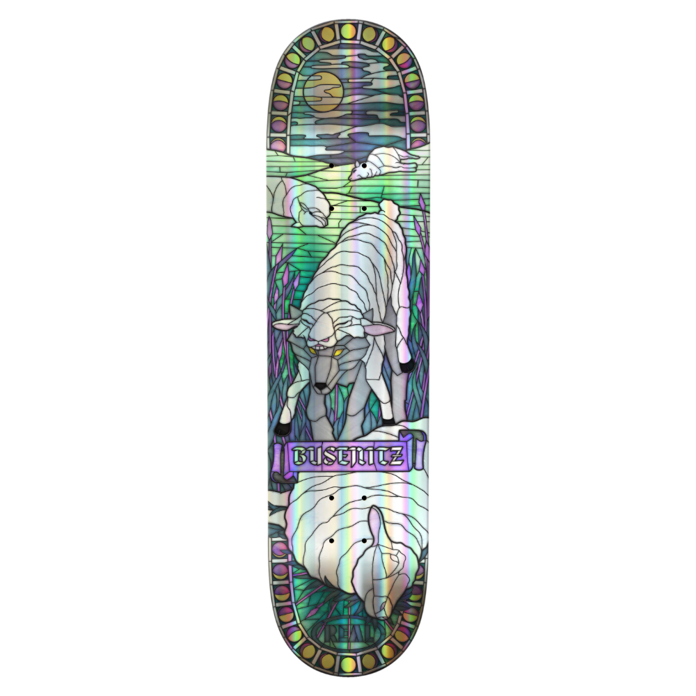 Real Dennis Busenitz Cathedral 8.38" Skateboard Deck