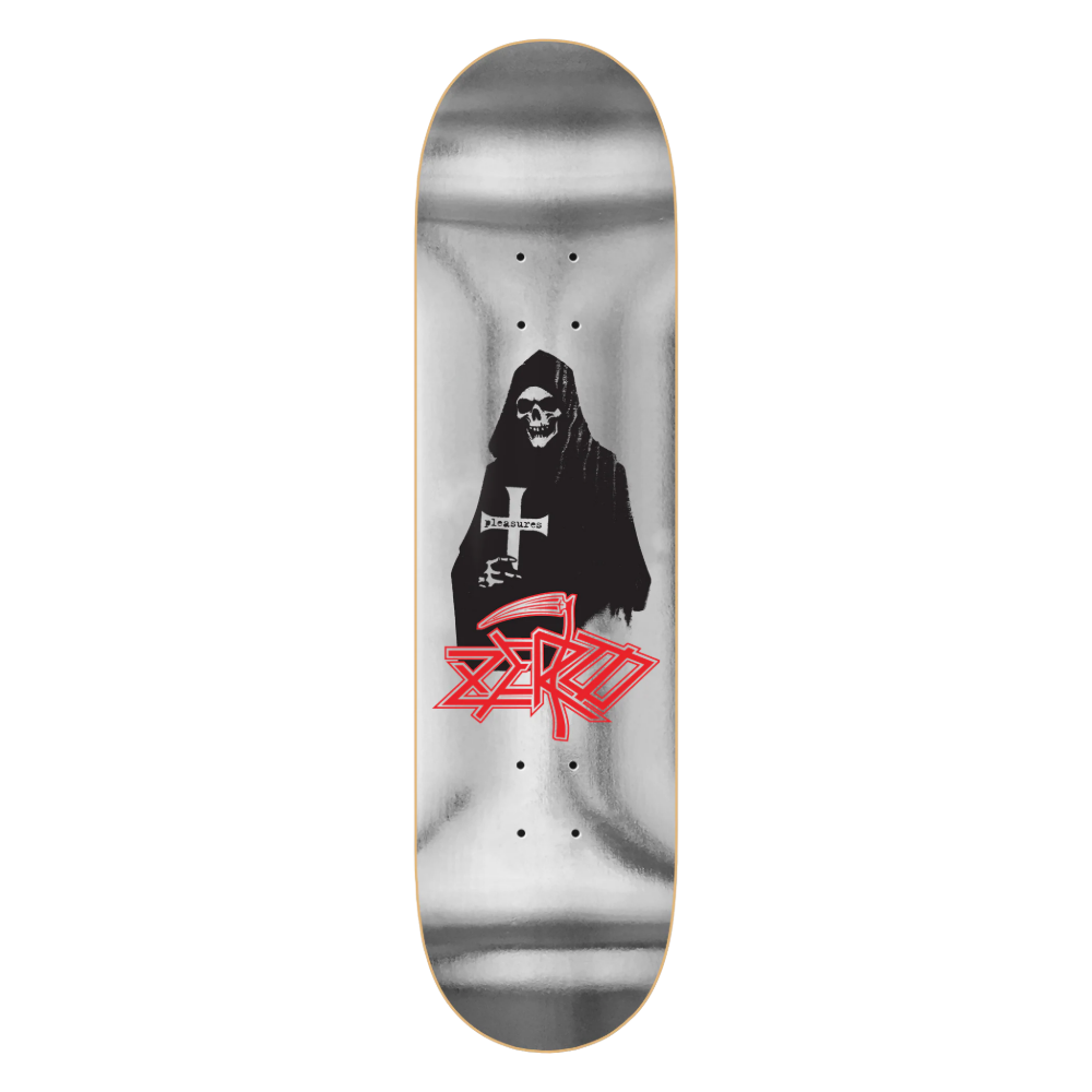 Zero x Pleasures Death Reaper 8.50" Skateboard Deck