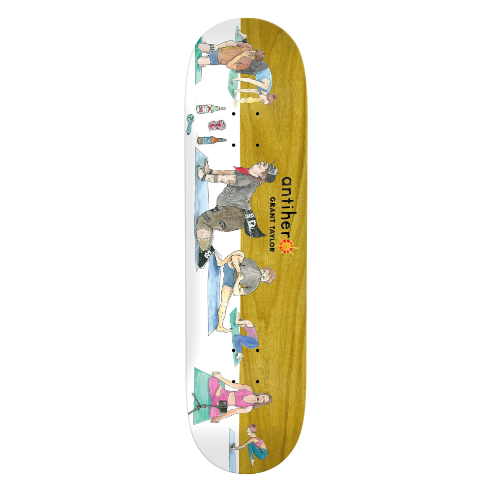 Anti-Hero Grant Taylor I Farted In Yoga 8.50" Skateboard Deck