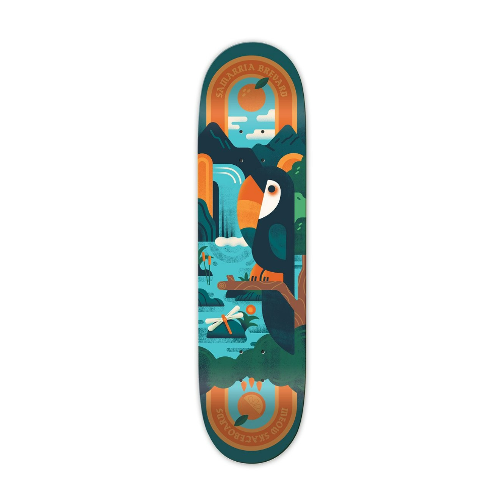 Meow Samarria Brevard Utopia 7.75" Skateboard Deck