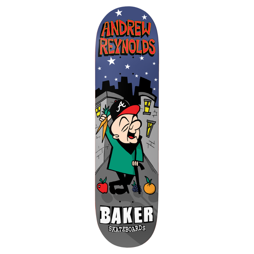 Baker Andrew Reynolds Mr. Androo 8.25" Skateboard Deck