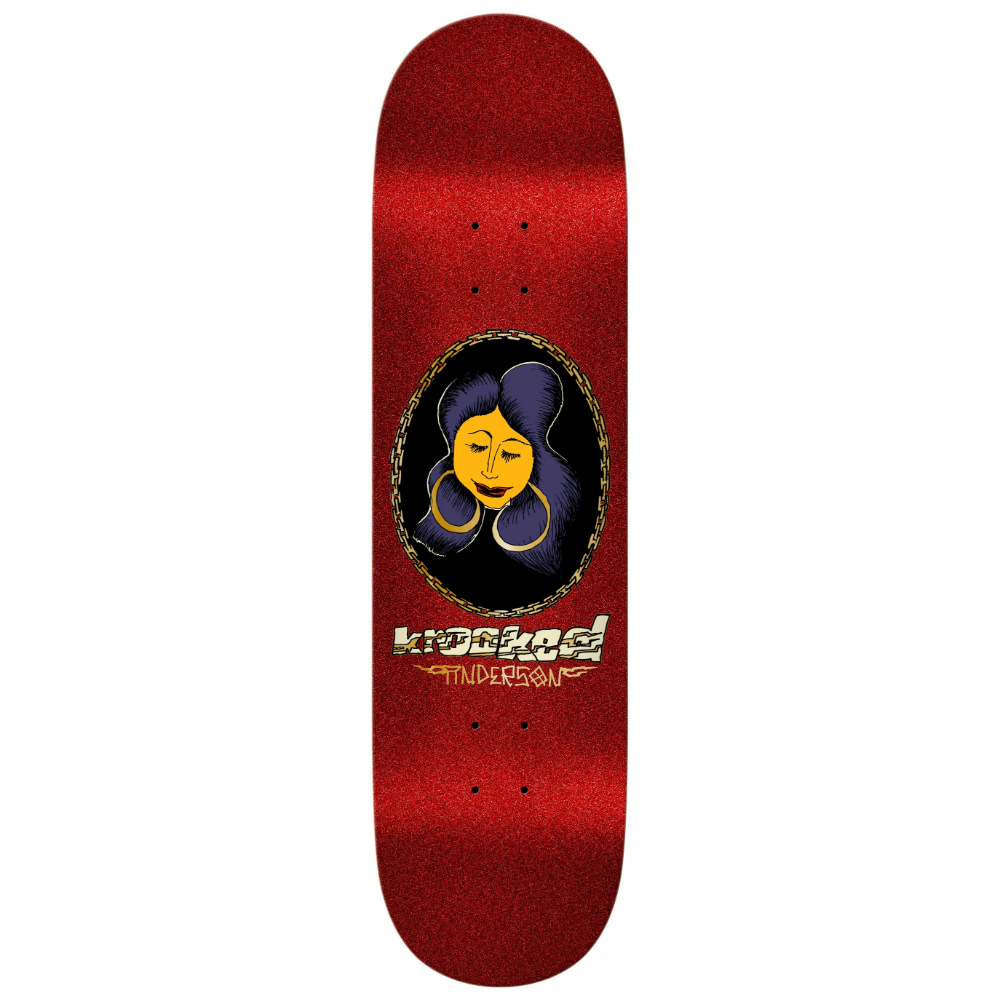 Krooked Manderson Chain Frame DBX 8.38" Skateboard Deck