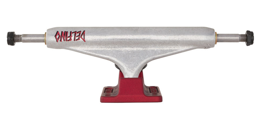 Independent Stage 11 Hollow Delfino Silver/Red Skateboard Truck