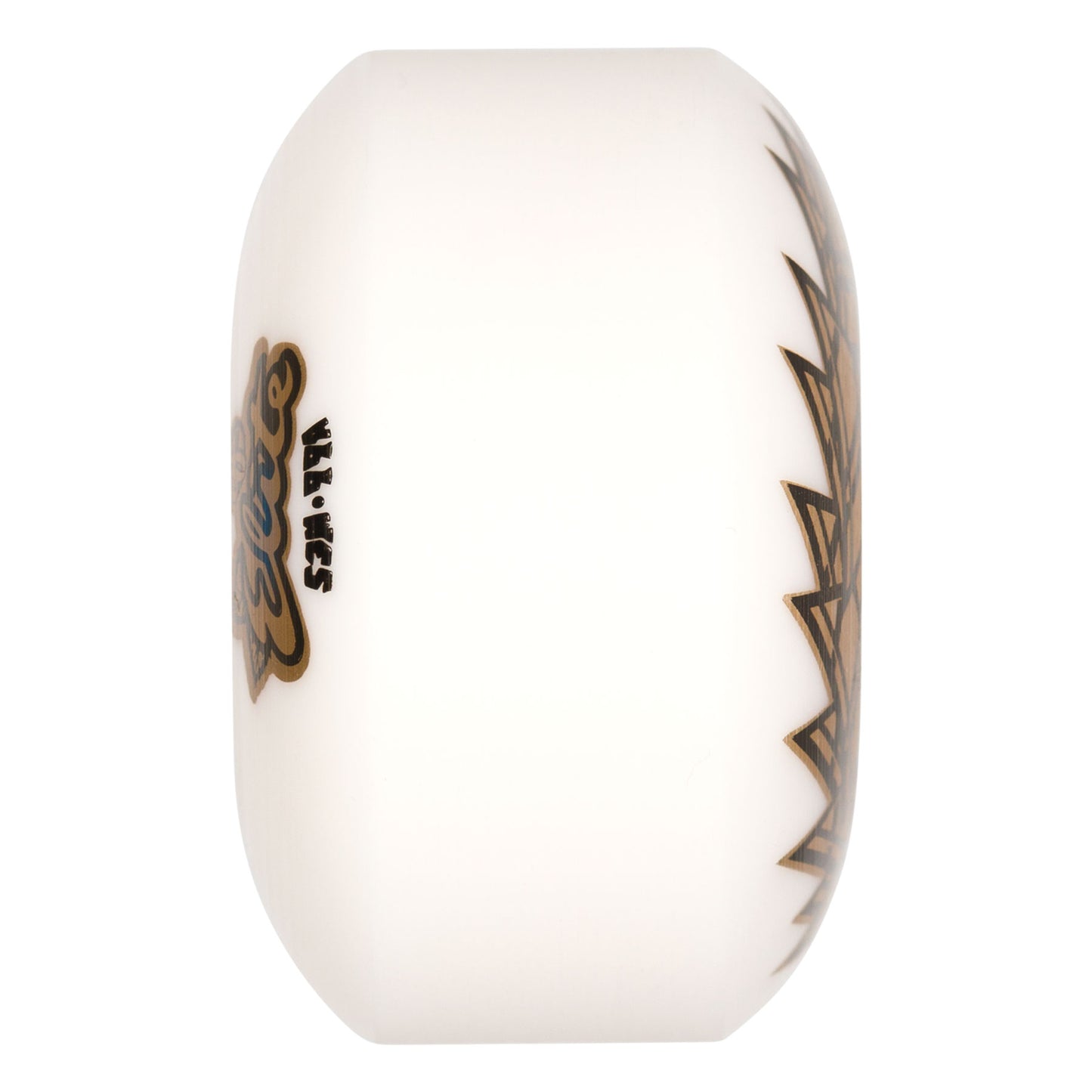 53mm Elite EZ Edge Gold Street Razors 99a Skateboard Wheel