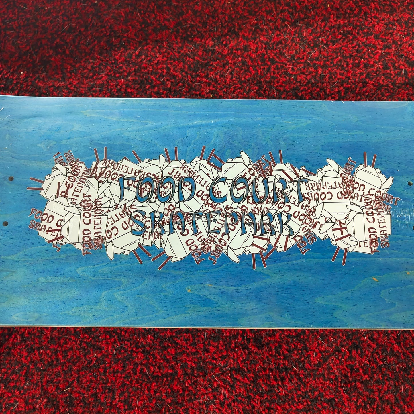 Food Box Pile-Up Skateboard Deck
