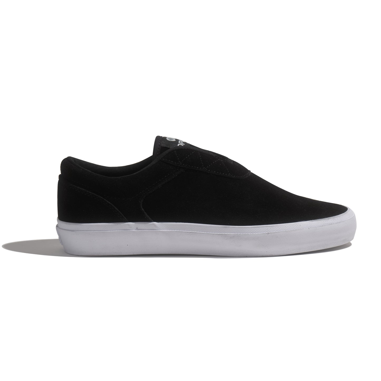 Honey Slip (Black Suede / White)