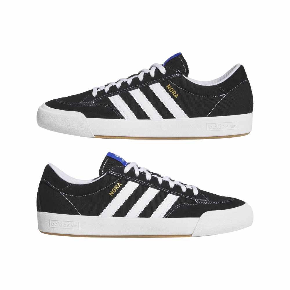 Adidas Nora (Core Black / Cloud White / Bluebird)