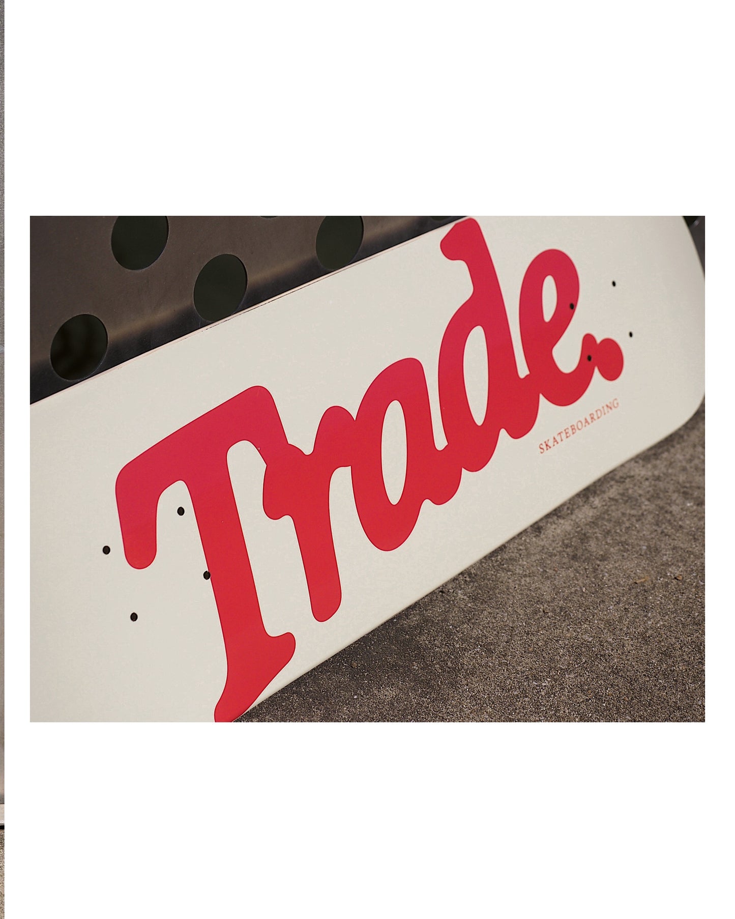 Classic Logo Skateboard Deck