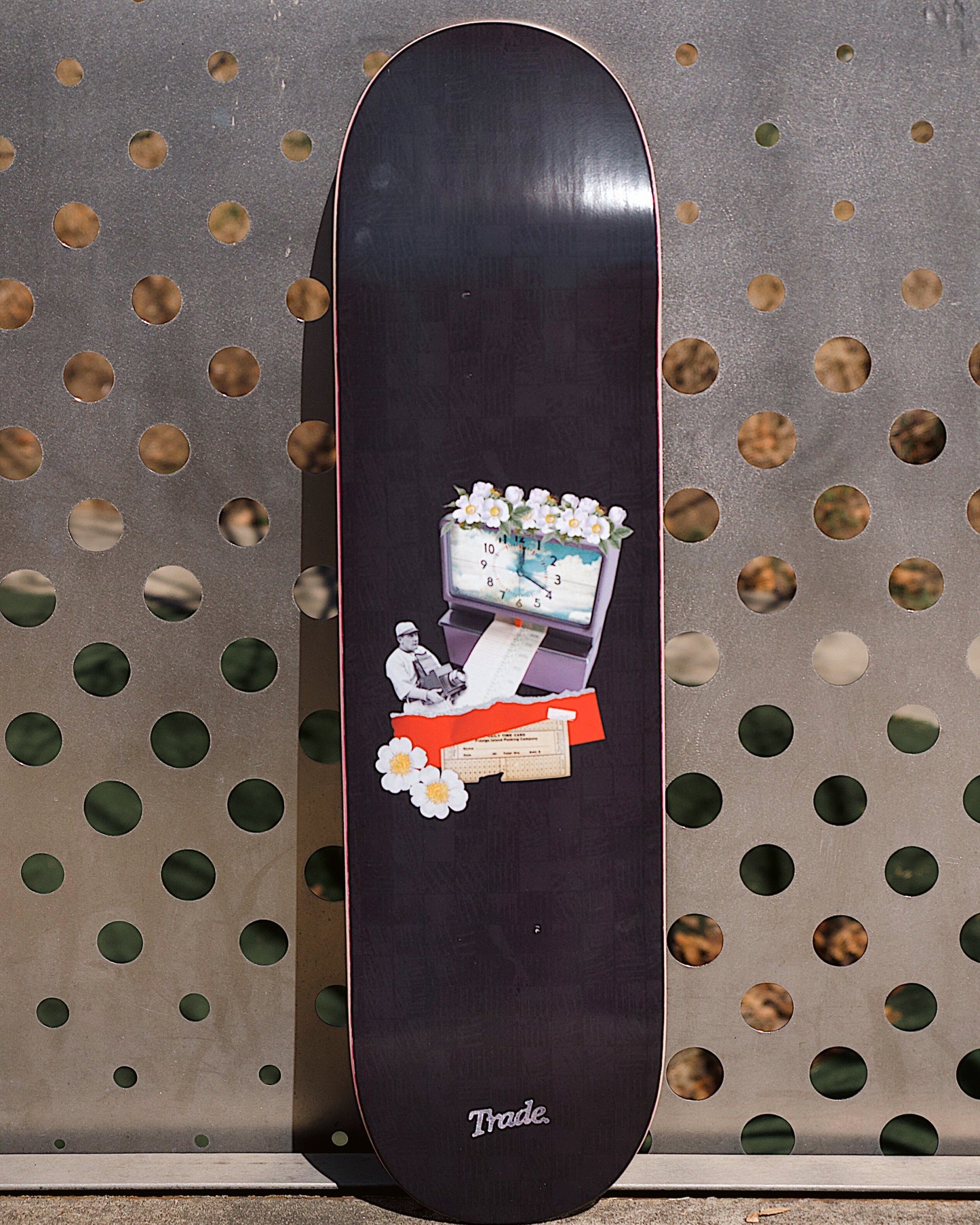 Clocking-In Skateboard Deck