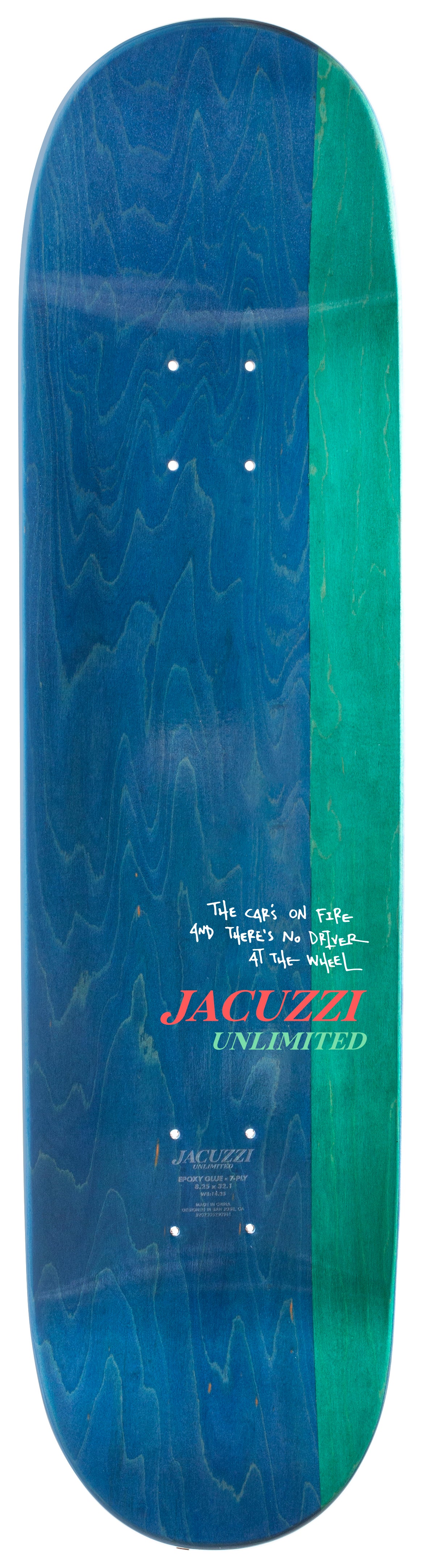 John Dilo Burnt Out 8.50" Skateboard Deck