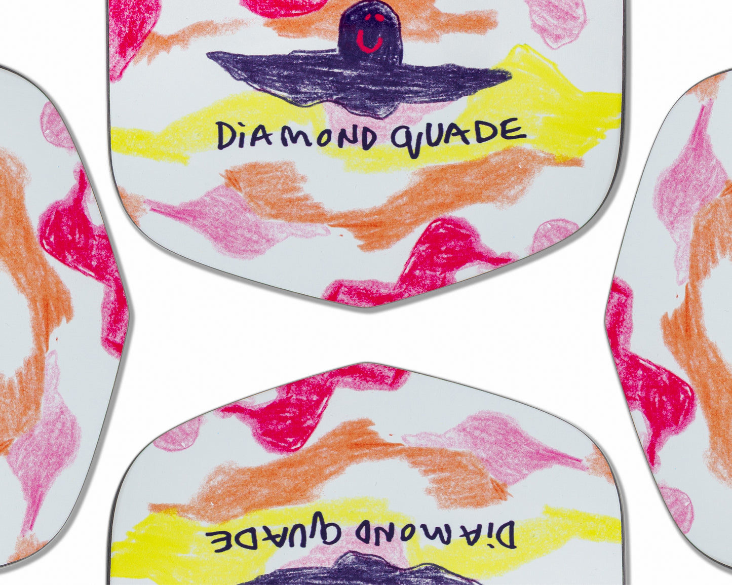 Krooked Diamond Quade Skateshop Day 2026 Beamer Shape 10.75" Skateboard Deck