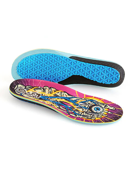 Remind Insoles Cush Impact 5.5MM Mid-High Arch Insoles (Reflexology)