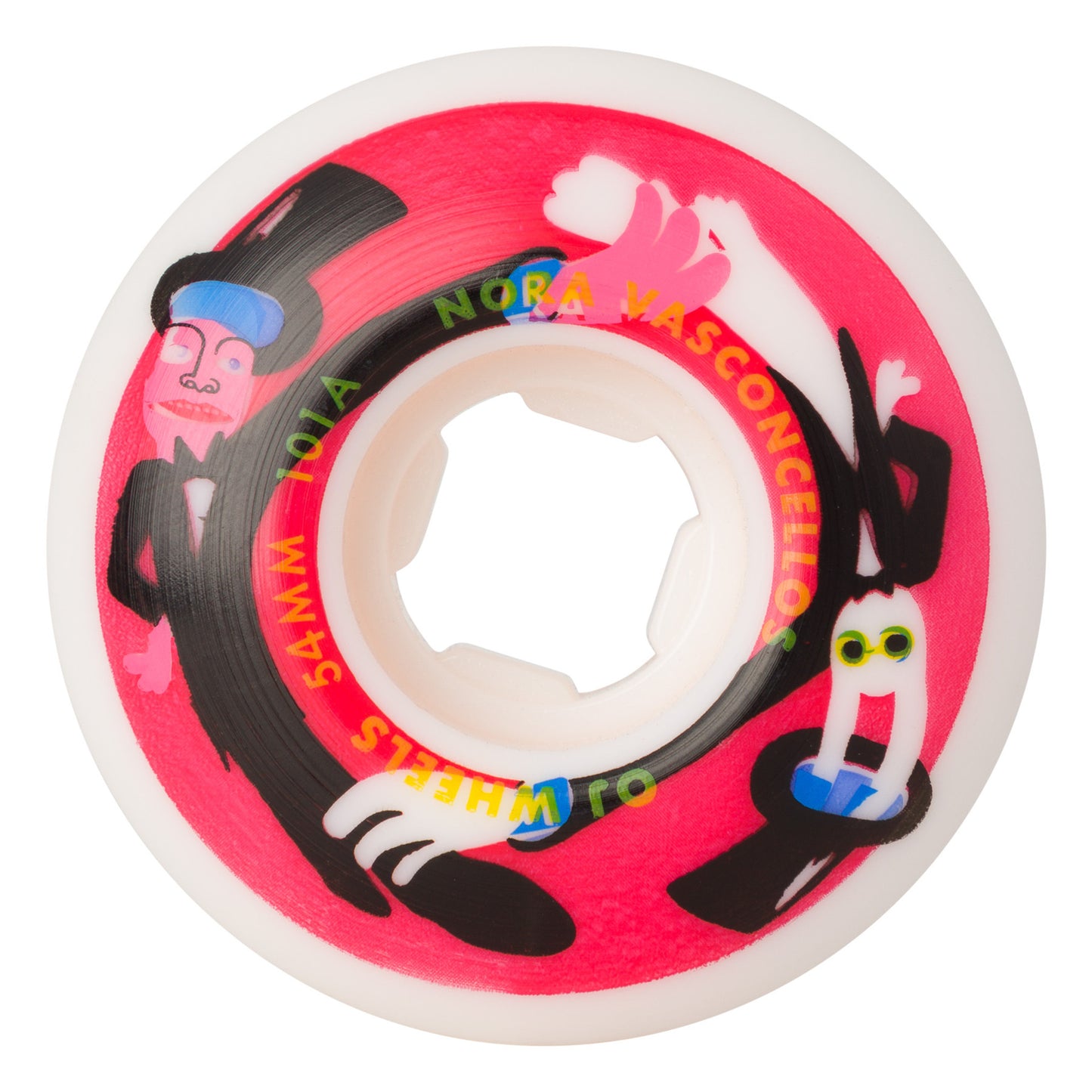 OJ Wheels Nora Vasconcellos By Alexis Elite EZ Edge 54mm 101a Skateboard Wheel