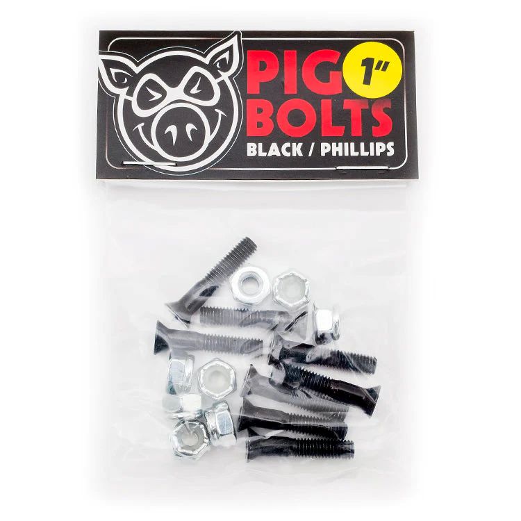 Pig Black 1" Phillips Hardware