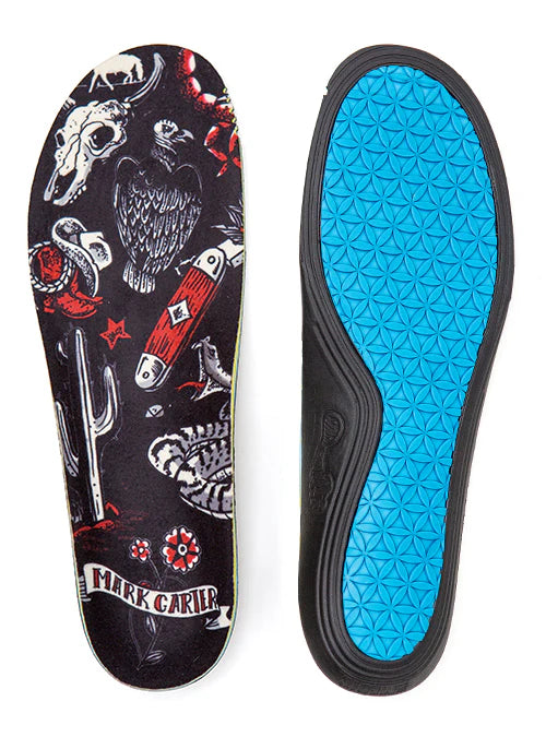 Remind Insoles Medic Impact 5.5MM Mid-High Arch Insoles (Mark Carter Wild West)