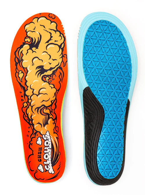 Remind Insoles Cush Impact 5.5MM Mid-High Arch Insoles (Clouds)