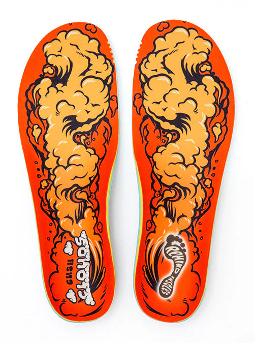 Remind Insoles Cush Impact 5.5MM Mid-High Arch Insoles (Clouds)