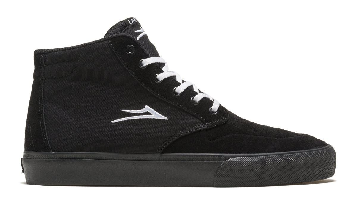 Riley 3 High Suede (Black/Black)