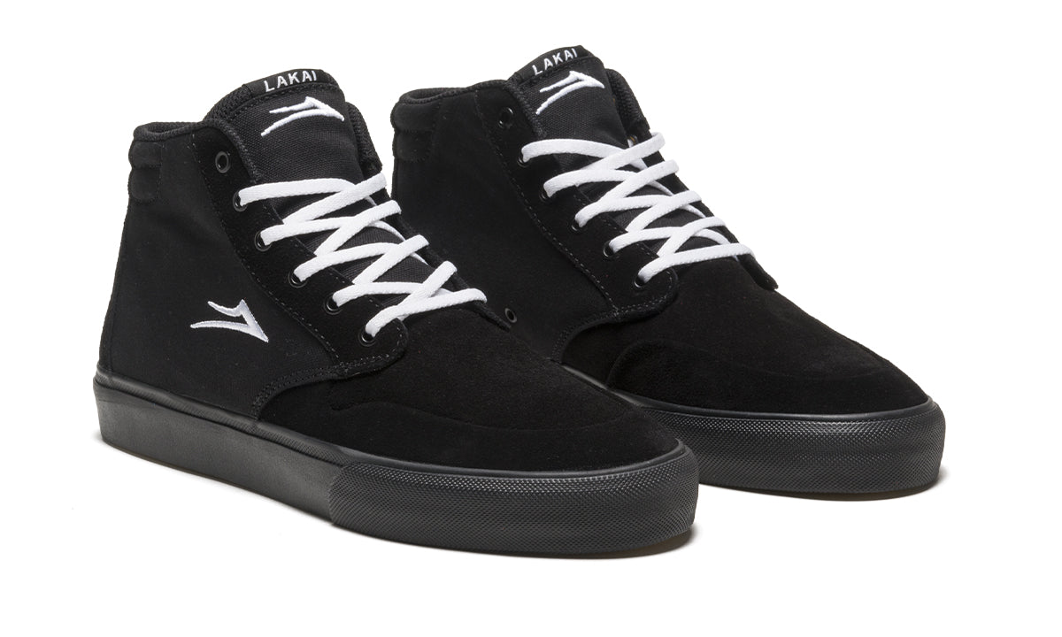 Riley 3 High Suede (Black/Black)