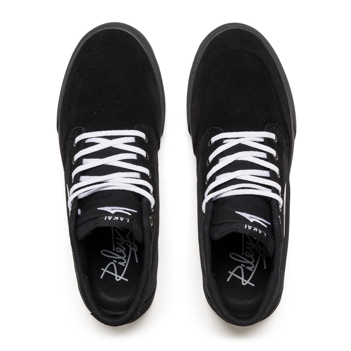 Riley 3 High Suede (Black/Black)