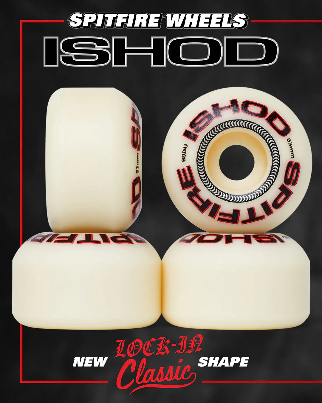 Spitfire Formula Four Ishod Lock-In Classic 99a Skateboard Wheel