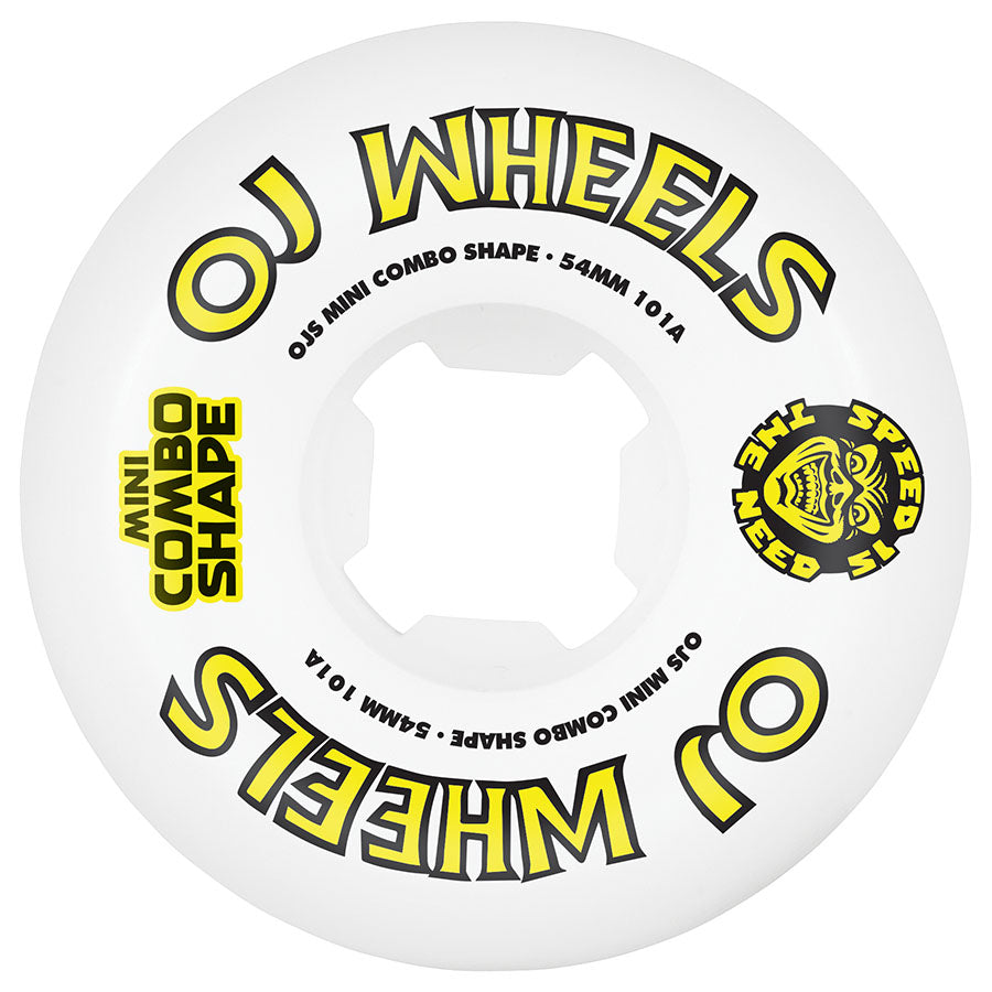54mm Team Line Original Mini Combo 101a Skateboard Wheel