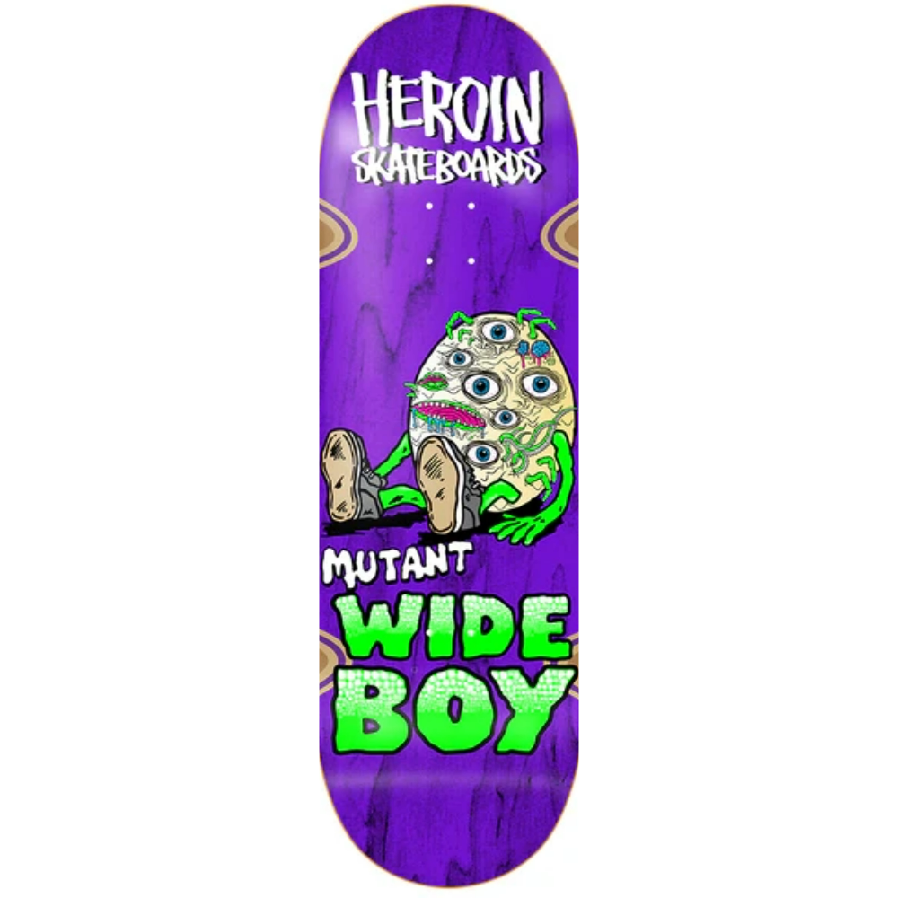 Heroin Mutant Wide Boy 10.40" Skateboard Deck