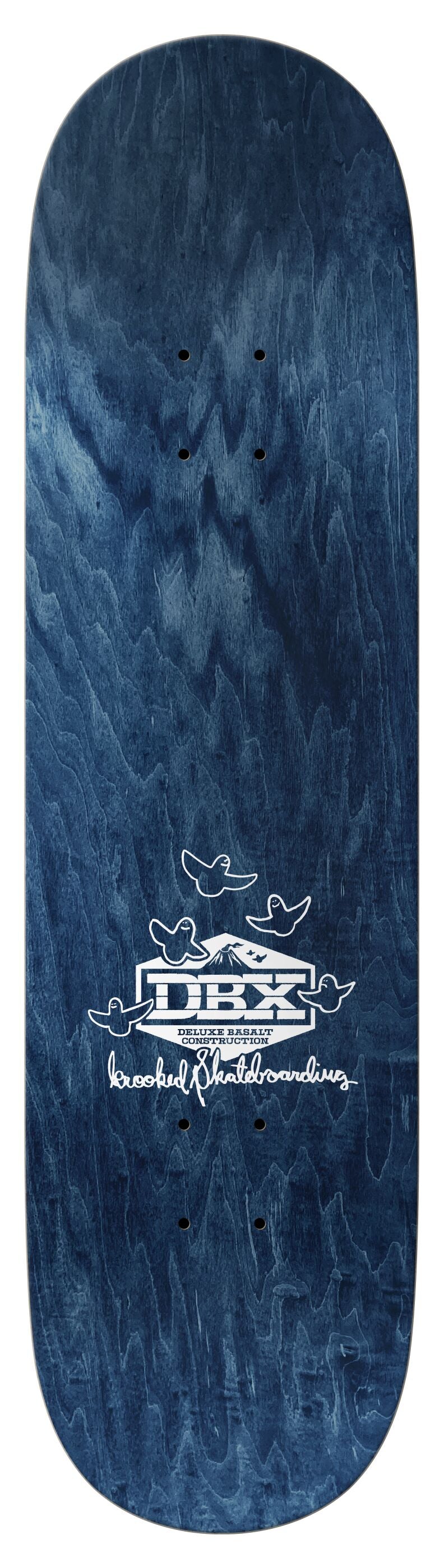 Krooked DBX Eyes Light Green 8.25" Full SE Skateboard Deck