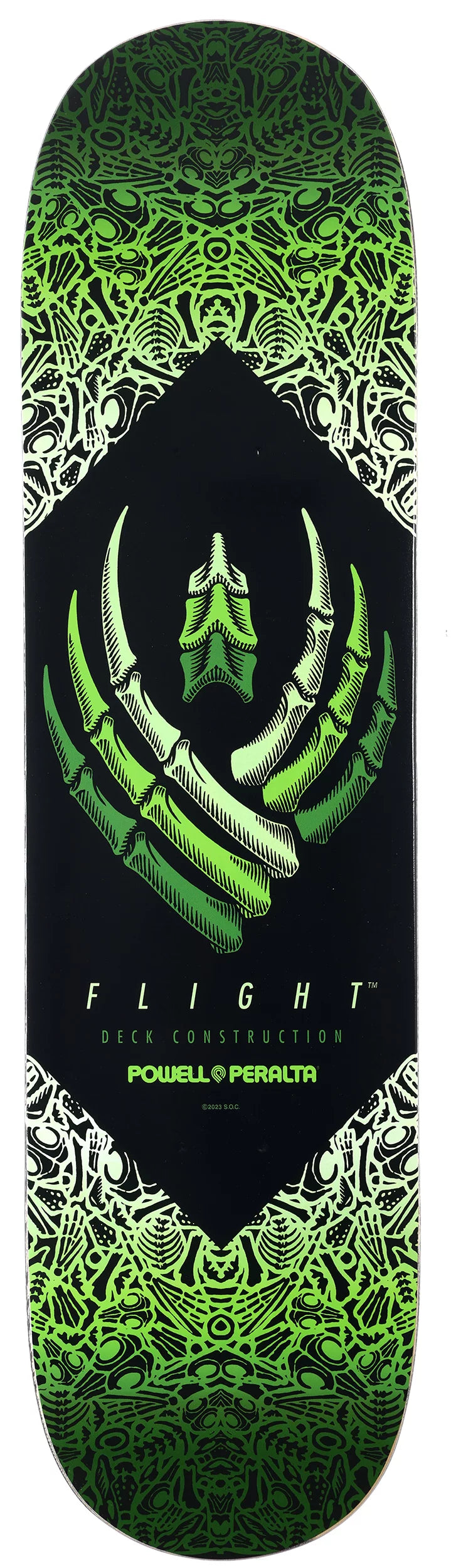 Skeleton 8.00" FLIGHT Skateboard Deck