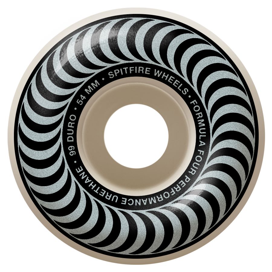 Spitfire Formula Four Classic Silver 54mm 99a Skateboard Wheel