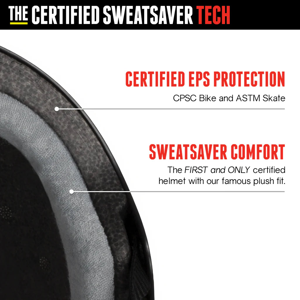 The Certified Sweatsaver - Black Glitter