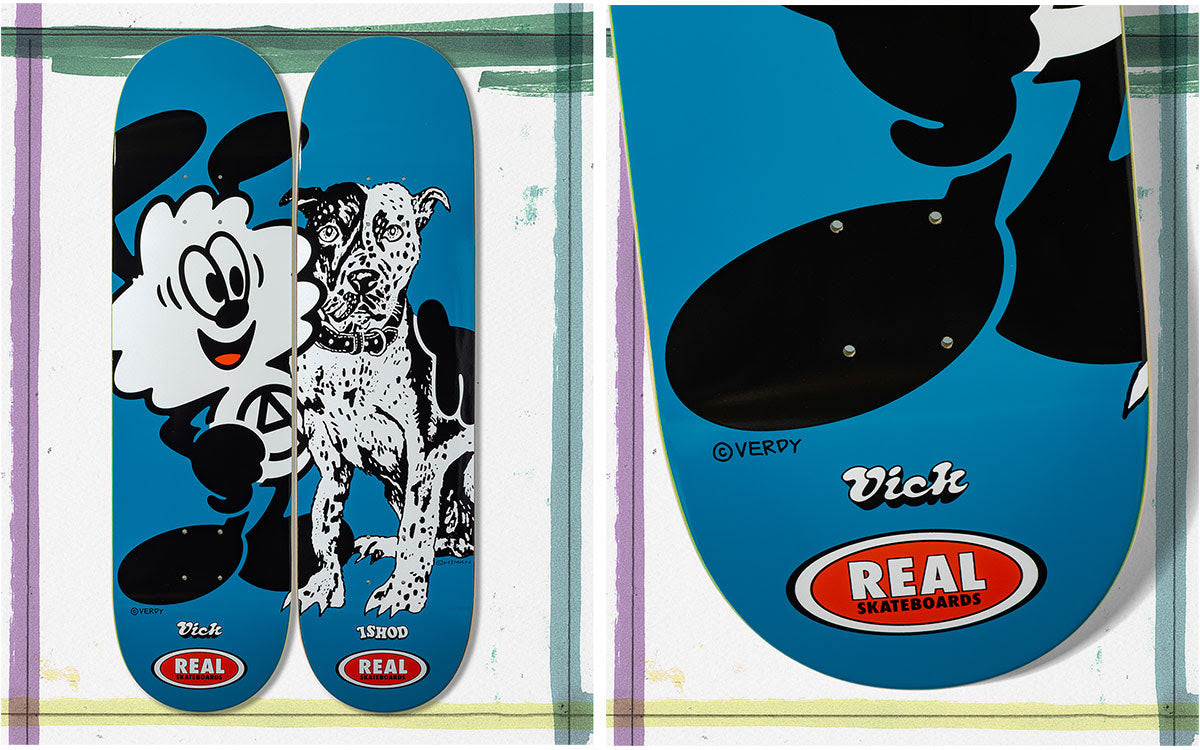 Real x Verdy Vick Skateshop Day 2026 8.50" Skateboard Deck
