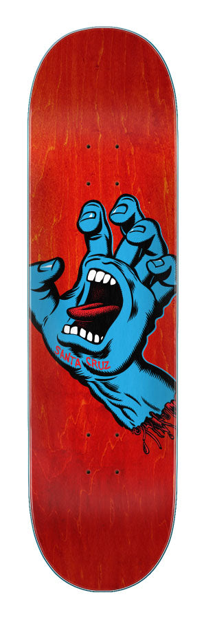 Santa Cruz Screaming Hand 8.00" Skateboard Deck