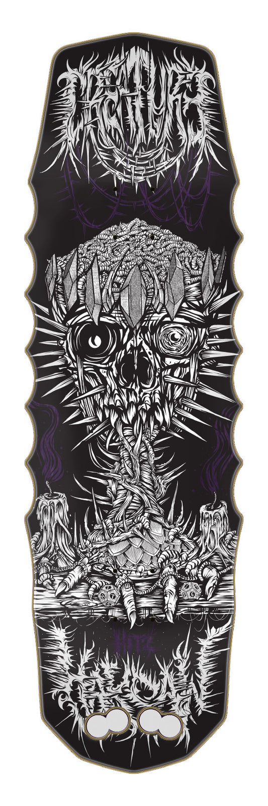 Creature Hitz Haksaw Grande Pro 9.50" Skateboard Deck