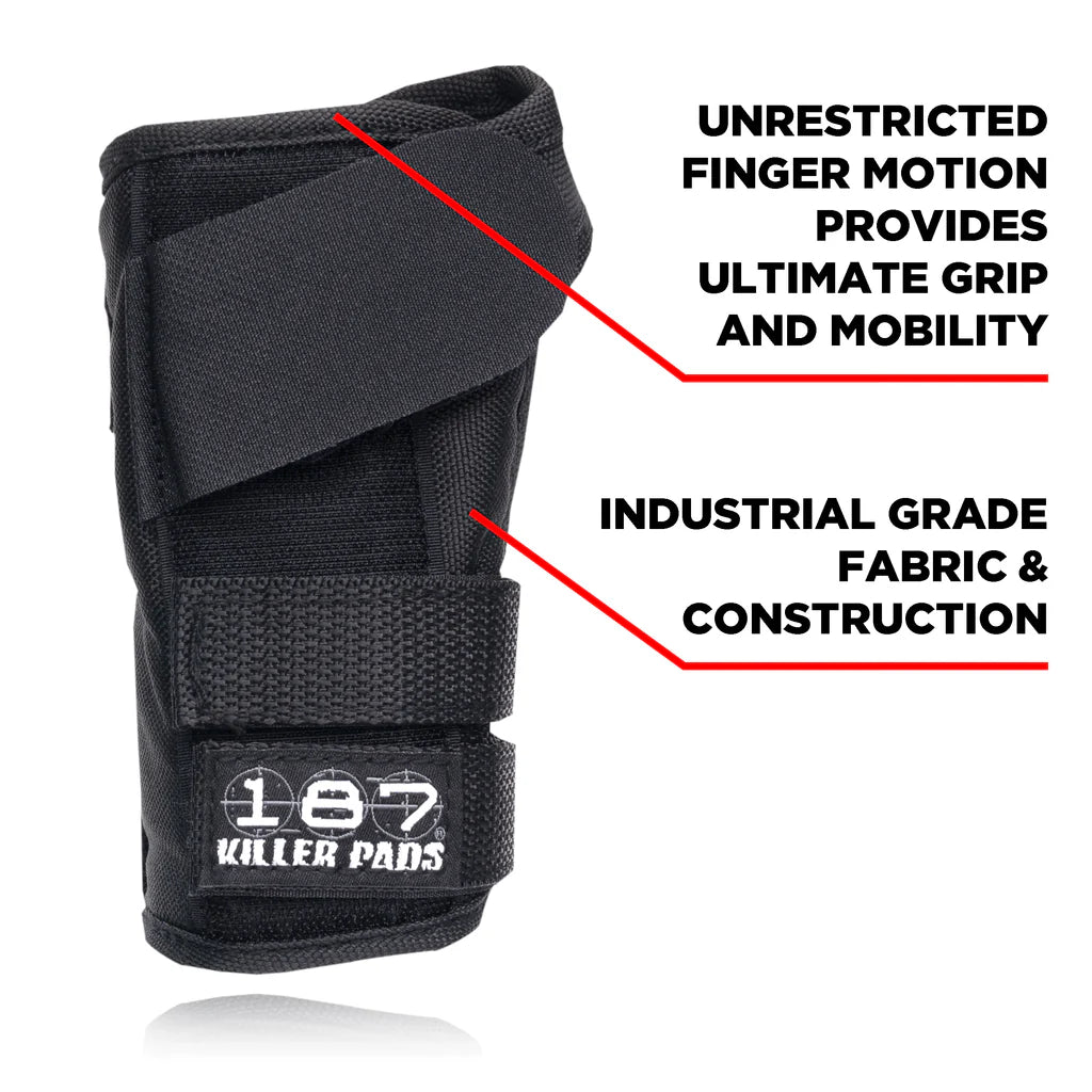187 Killer Pads Pro Wrist Guard (Black)