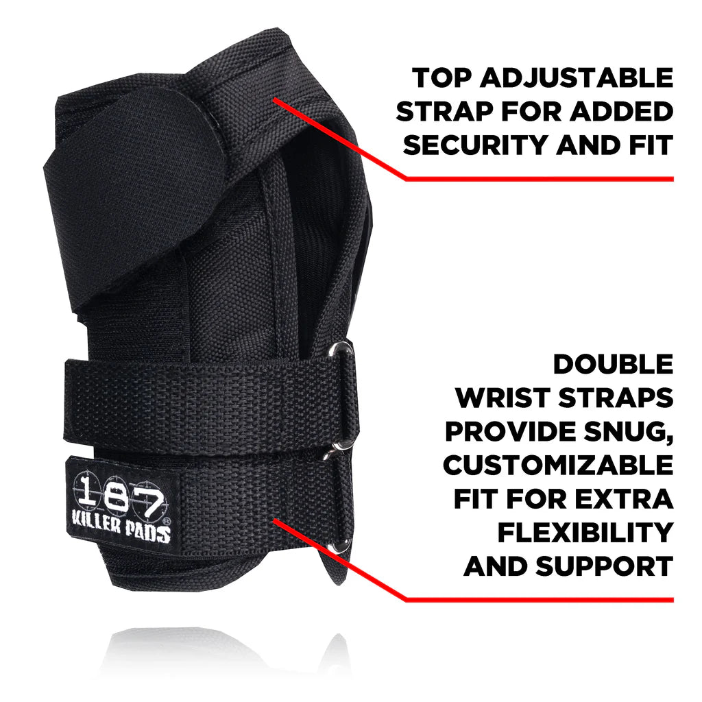 187 Killer Pads Pro Wrist Guard (Black)