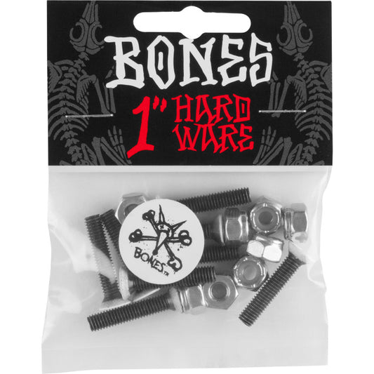 BONES WHEELS Hardware 1" Single Pk.